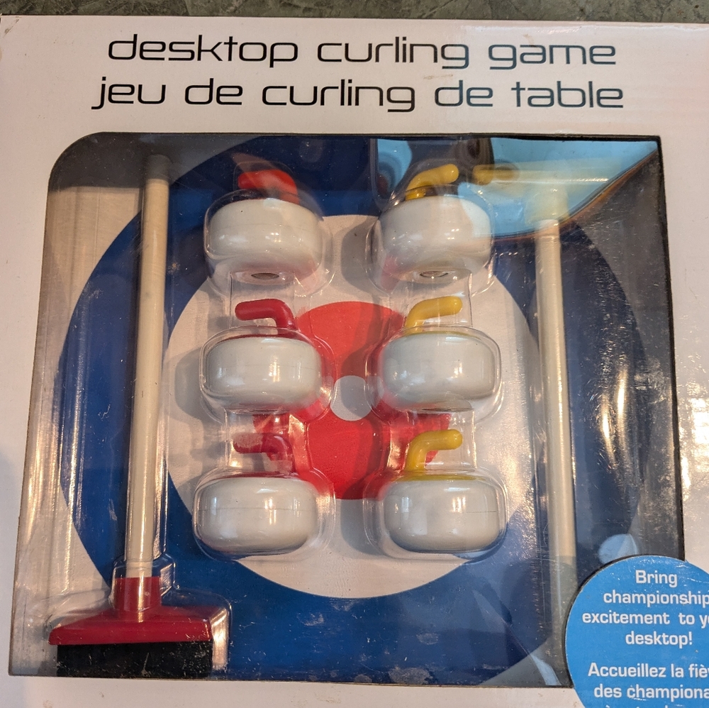 Desktop Curling Game ( free with $50.00 purchase)